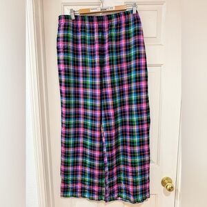 Roudelain Plaid Women's Pajama Pants NWT size XXL